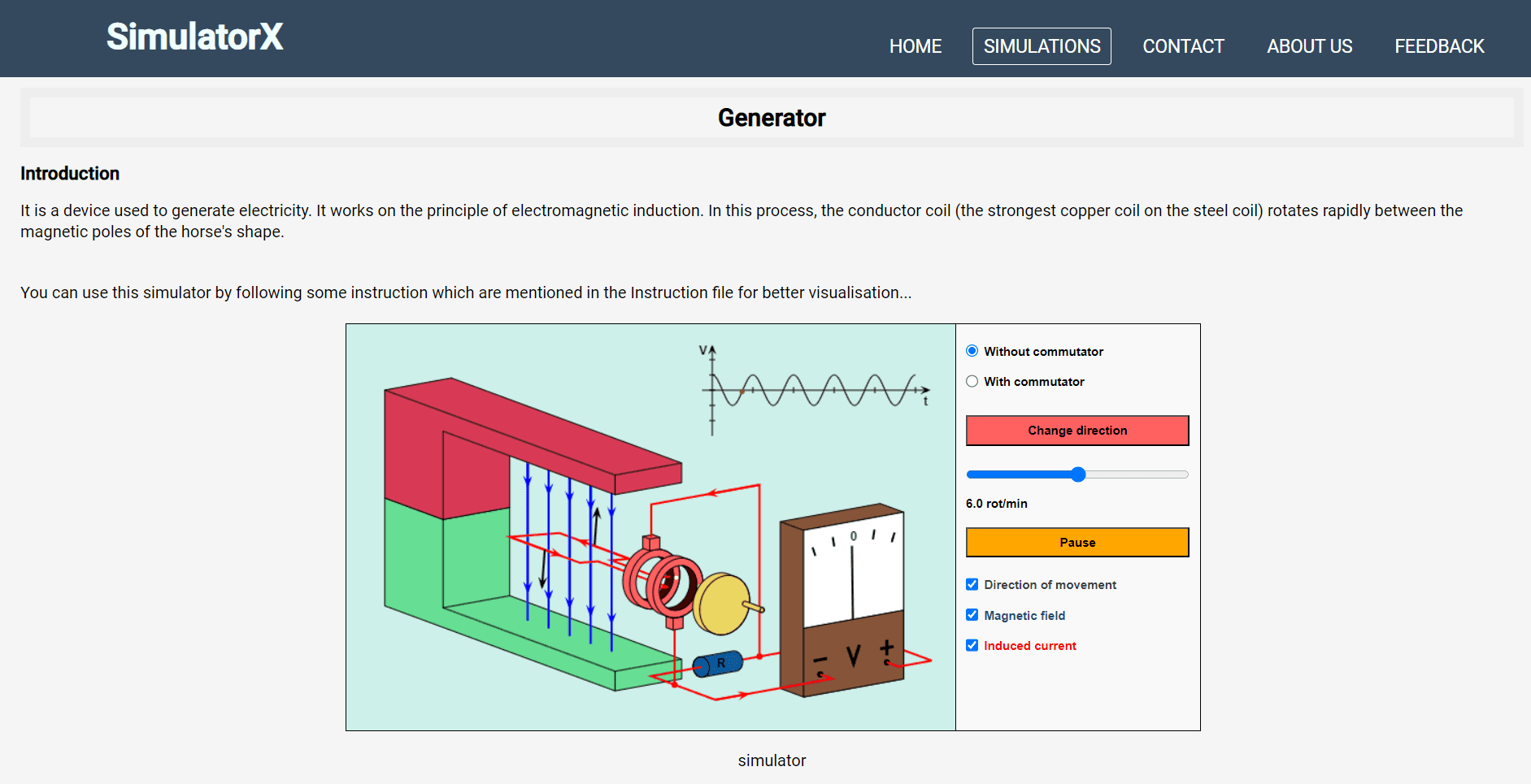 SimulatorX